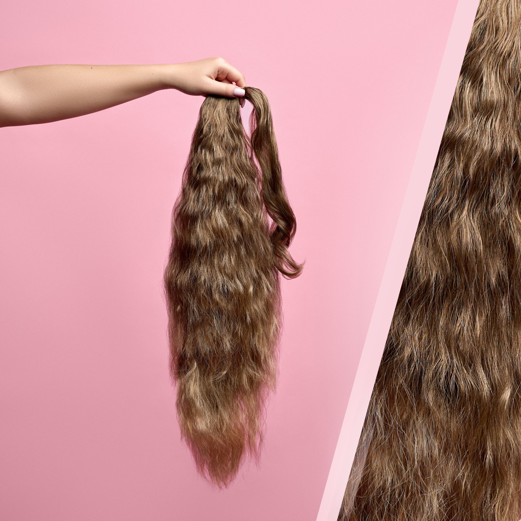 COADA DE PAR CREATA « LILLY » SANDY BLONDE