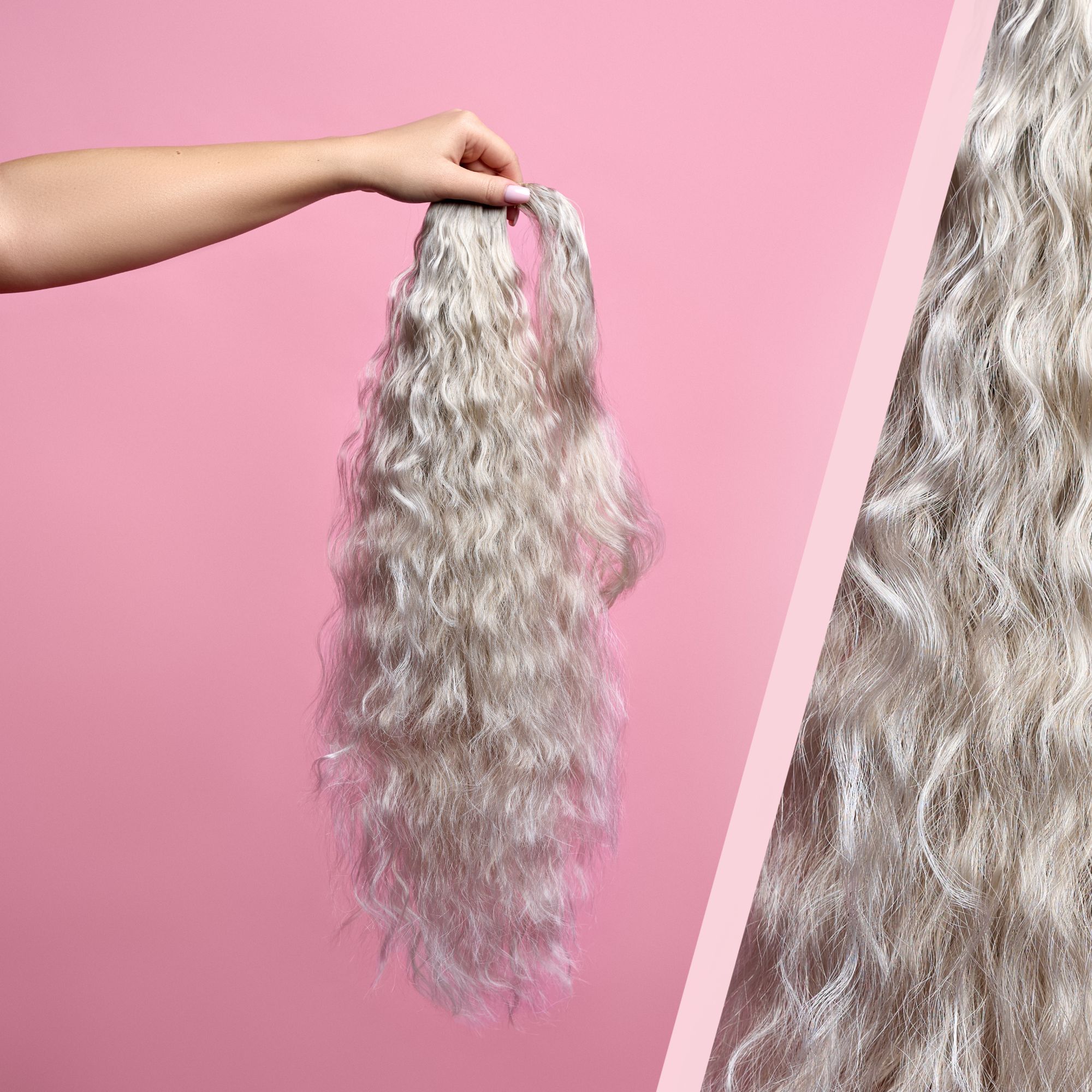 COADA DE PAR CREATA « LILLY » PLATINUM