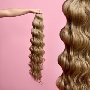 COADA DE PAR BODY WAVE “MYIA” - BLOND CENUSIU