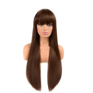 PERUCA LONG BOB CU BRETON “LILLY SATEN