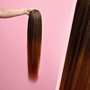 COADA DREAPTA ‘’ BELLA’’ OMBRE SATEN